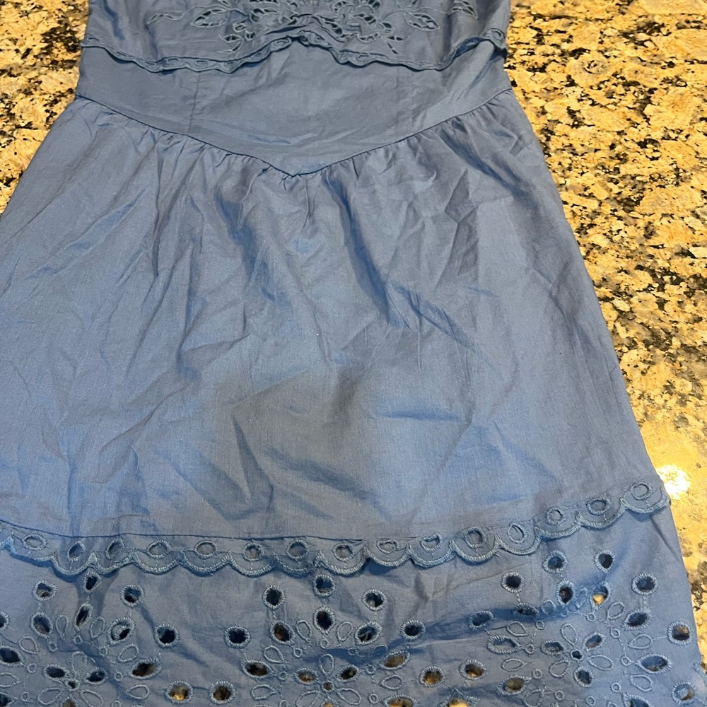 American Eagle Outfitters Blue Mini Dress